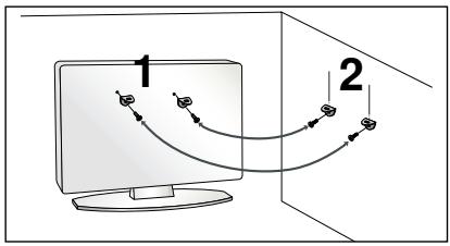 LG 42PG1000 - PLACER APPARATET OMHYGGELIGT, SÄ DET IKKE RISIKERER AT VÄLTE. - 2