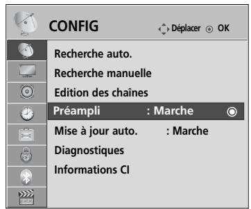 LG 32LH3000 - UTILISATION DU TÉLÉVISEUR/CONTRÔLE DES CHAÎNES - 1
