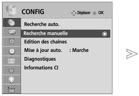 LG 32LH3000 - RECHERCHE MANUELLE (EN MODE NUMÉRIQUE) - 1