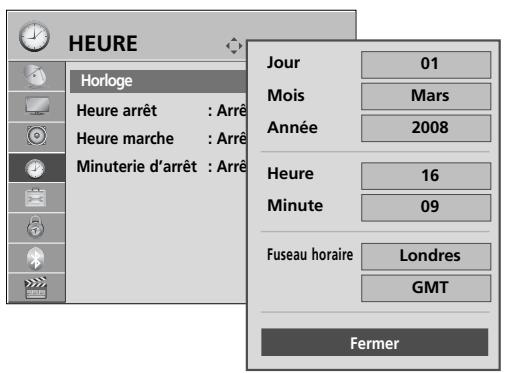 LG 32LH3000 - HORLOGE - 3