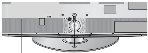 LG 32LH3000 - RATTACHER LA TV À UN MEUBLE - 1