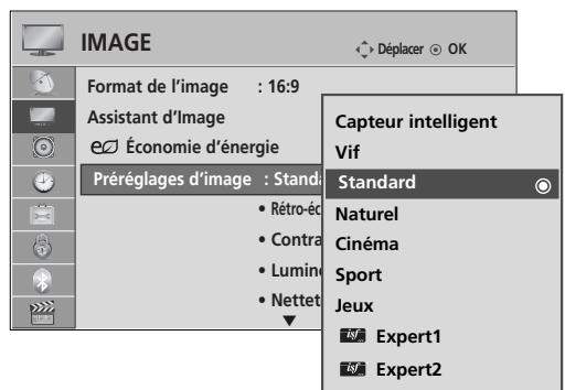 LG 32LH3000 - Mode image – Réglages prédéfinis - 1