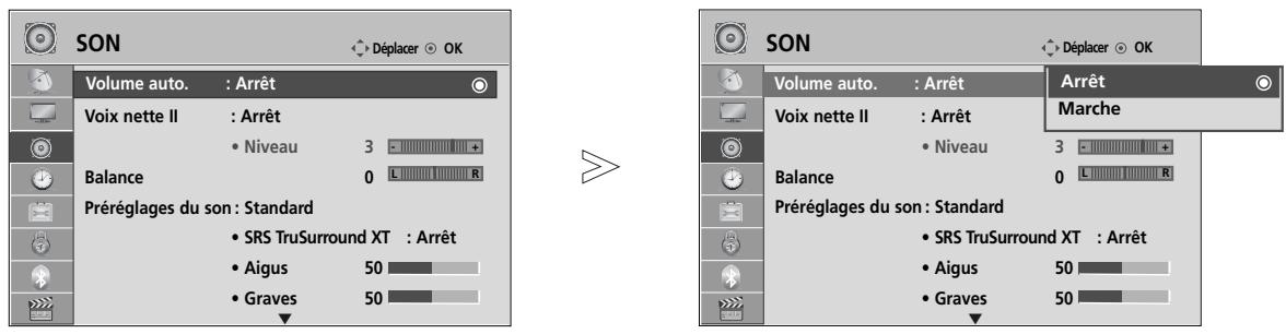 LG 32LH3000 - NIVELAGE AUTOMATIQUE DU VOLUME (VOLUME AUTO.) - 1