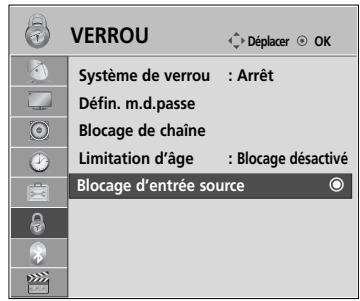 LG 32LH3000 - BLOCAGE D'UNE ENTRÉE EXTERNE - 1
