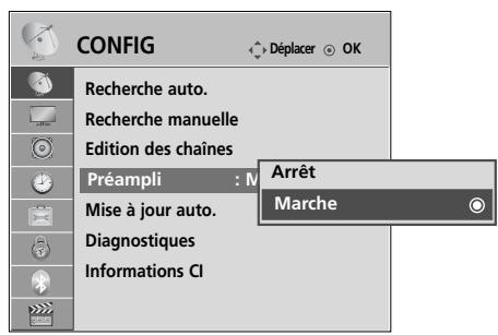 LG 32LH3000 - UTILISATION DU TÉLÉVISEUR/CONTRÔLE DES CHAÎNES - 3