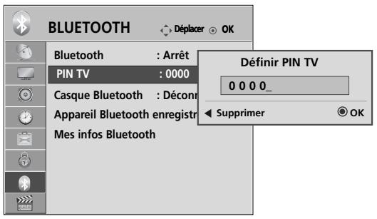 LG 32LH3000 - DÉFINIR LE CODE PIN DU TÉLÉVISEUR - 3