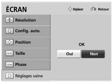 LG 32LH3000 - Réinitialisation de l'écran - 3