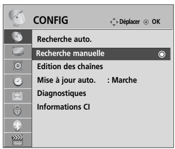 LG 32LH3000 - RECHERCHE MANUELLE (EN MODE NUMÉRIQUE) - 11