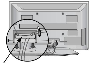 LG 32PG6000 - Coloque el CLIP PARA LA SUJECCION DEL CABLE según se indica. - 2