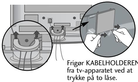 LG 32PG6000 - Sādan fjernes kabelholderen - 4