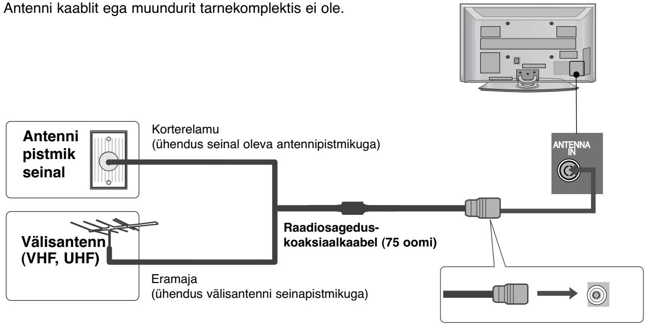 LG 32PG6000 - ANTENNI ÜHENDAMINE - 1