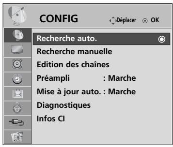 LG 32PG6000 - Mémorisation des châines - 1