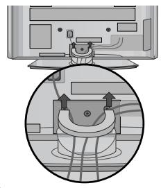 LG 32PG6000 - Kabelhalterung entfernen - 1