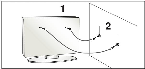 LG 32PG6000 - PLEASE SET IT UP CAREFULLY SO THE PRODUCT DOESN'T FALL OVER. - 1