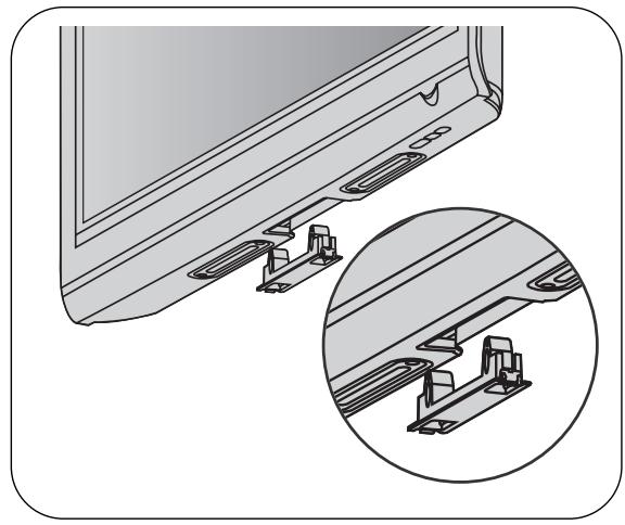 LG 32PG6000 - Si vous n'utilisez PAS le PIED à POSER - 1