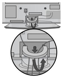 LG 32PG6000 - Sādan fjernes kabelholderen - 2