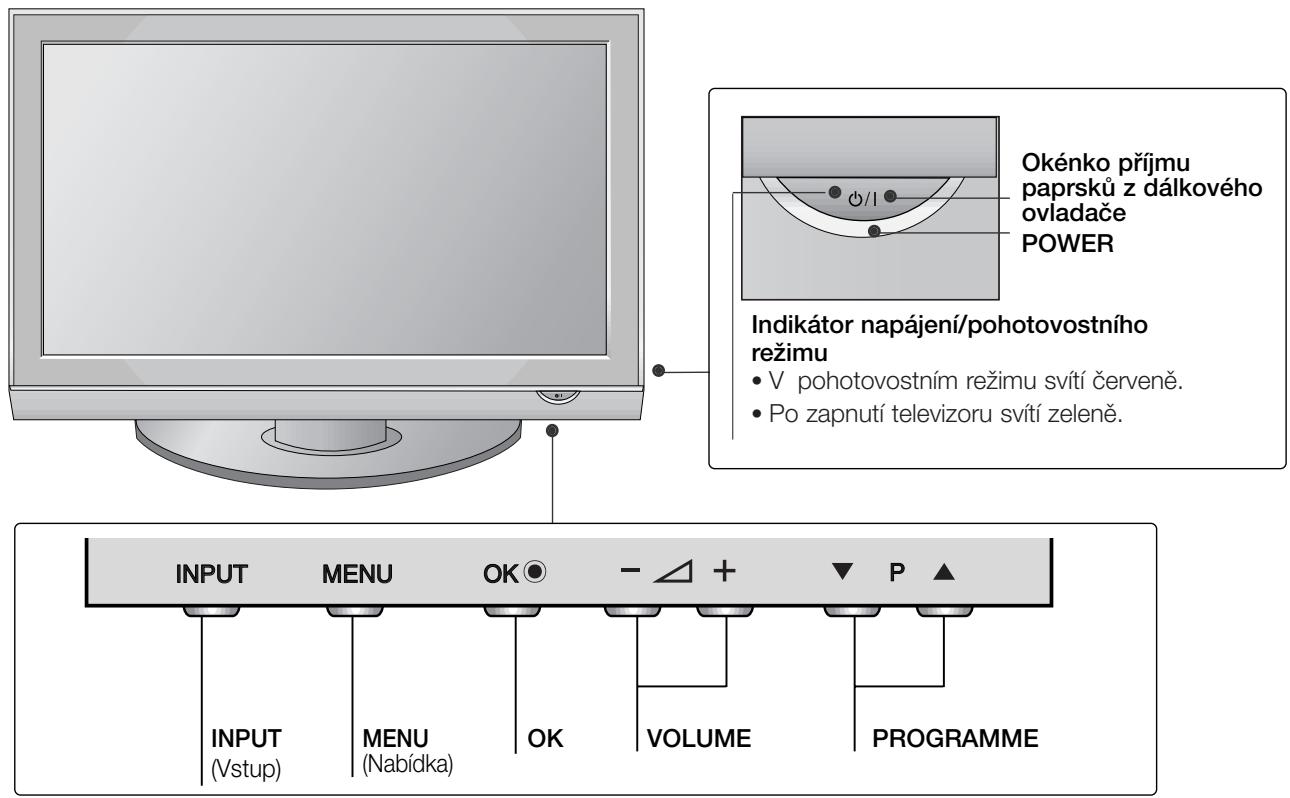 LG 32PG6000 - OVLÁDÁNÍ NAČELNÍM PANELU - 1