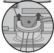 LG 32PG6000 - Comment stabiliser le dispositif de fixation des cables - 1