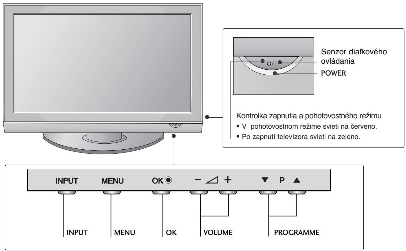 LG 32PG6000 - OVLÁDACIE PRVKY NA PREDNOM PANELI - 1
