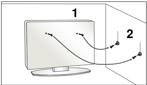 LG 32PG6000 - MONTAZ NALEZY WYKONAC OSTROZNIE, ABY NIE PRZEWROCIC PRODUKTU. - 1