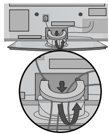 LG 32PG6000 - De KABELKLEM verwijderen - 2