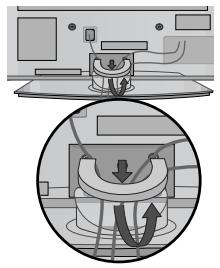 LG 32PG6000 - Kabelhalterung entfernen - 2