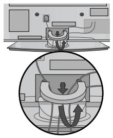 LG 32PG6000 - Sejmutí držákukabelu - 2