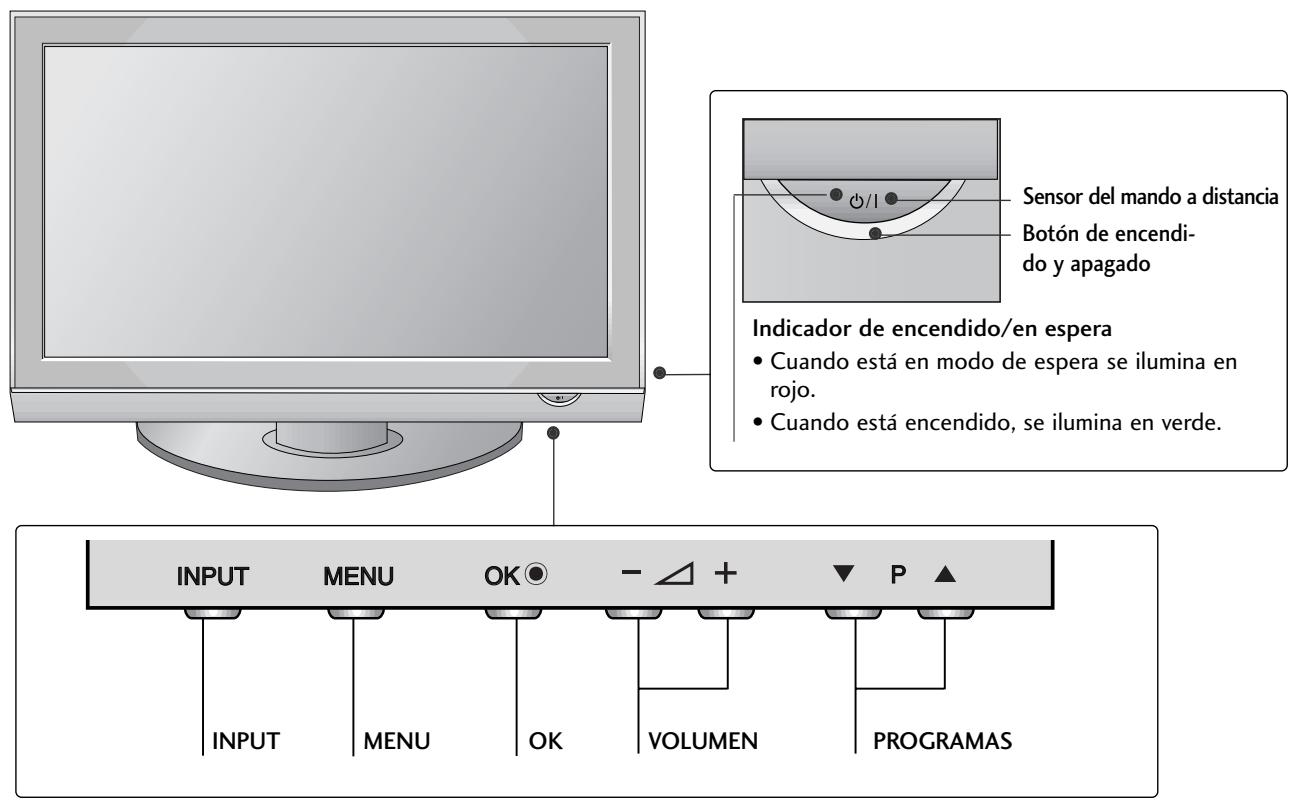 LG 32PG6000 - CONTROLES DEL PANEL FRONTAL - 1