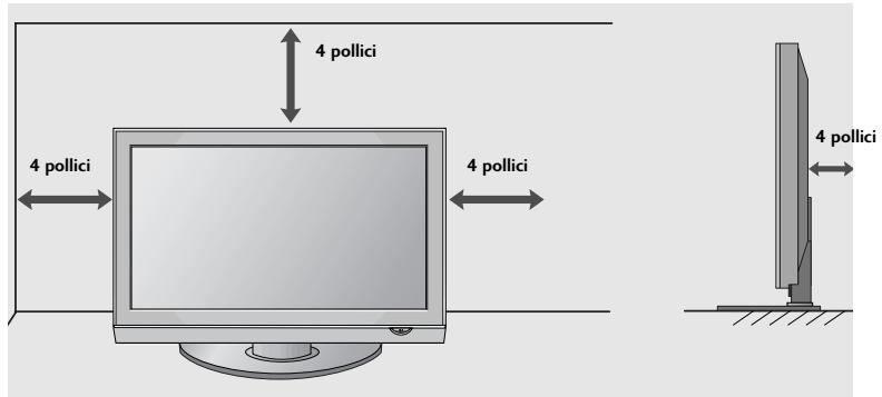LG 32PG6000 - INSTALLAZIONE SU UNA SCRIVANIA - 2