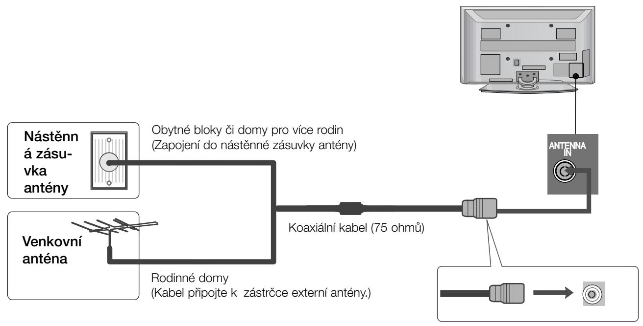 LG 32PG6000 - PřIPOJENÍ ANTÉNY - 1