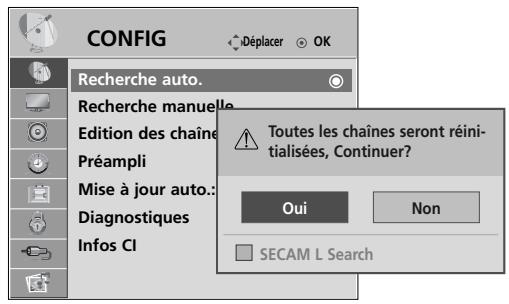 LG 32PG6000 - Mémorisation des châines - 3