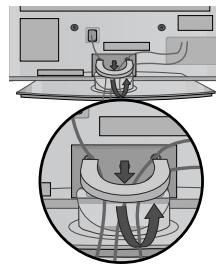 LG 32PG6000 - Så här tar du bort kabelsamlaren - 2