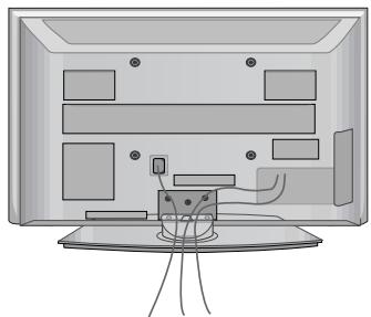 LG 32PG6000 - HÖLJE PÅ BAKSIDAN MED KABELSAMLARE - 1