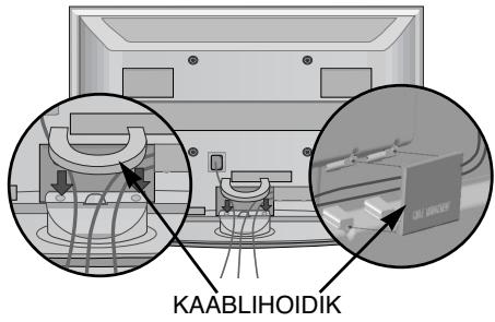 LG 32PG6000 - Uhendage KAABLIHOIDIK nāidatud viisil. - 3