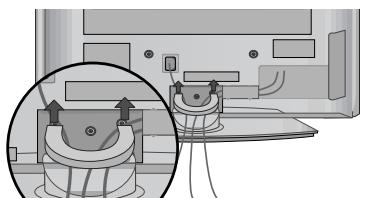 LG 32PG6000 - Kablo)yonetimi klipsinin ickarilmasi - 4