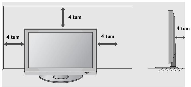 LG 32PG6000 - INSTALLATION PÅ BORDSSOCKEL - 2