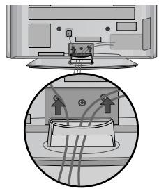 LG 32PG6000 - Sādan fjernes kabelholderen - 3