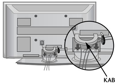 LG 32PG6000 - BAGDAEKSEL TIL KABELSAMLING - 2