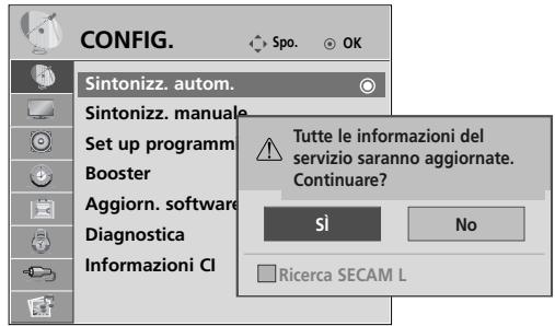 LG 32PG6000 - SINTONIZZAZIONE AUTOMATICA DEI PROGRAMMI - 3