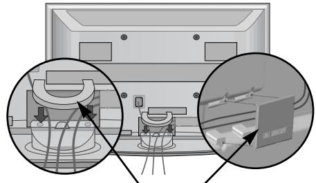 LG 32PG6000 - Coloque el CLIP PARA LA SUJECCION DEL CABLE según se indica. - 3