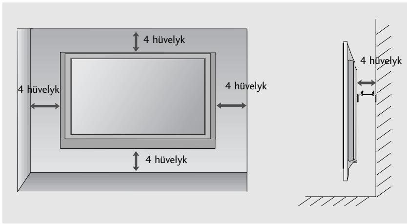 LG 32PG6000 - FALRA SZERELEs: VIZSZINTES FELSZERELEs - 2