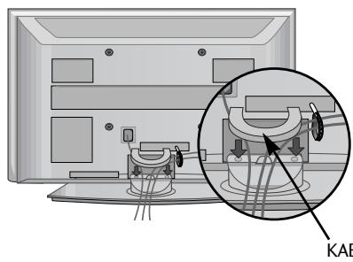 LG 32PG6000 - HÖLJE PÅ BAKSIDAN MED KABELSAMLARE - 3
