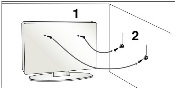 LG 32PG6000 - Veuillez installer la television avec precaution pour EVITER qu'elle NE TOMBE. - 1