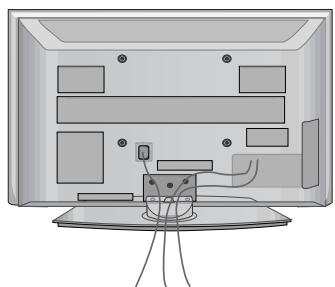 LG 32PG6000 - Csatlakoztassa a szükséges kábeleket. - 1