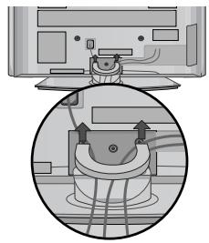 LG 32PG6000 - Sādan fjernes kabelholderen - 1