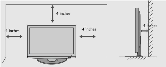 LG 42PQ3000 - DESKTOP PEDESTAL INSTALLATION - 1