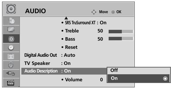 LG 42PQ3000 - AUDIO DESCRIPTION(IN DIGITAL MODE ONLY) - 3