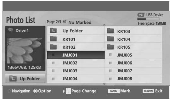 LG 42PQ3000 - Set up the menu in Full-Sized Screen - 1