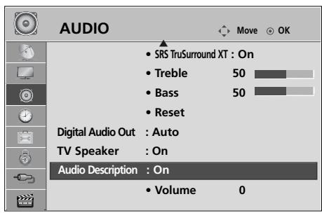 LG 42PQ3000 - AUDIO DESCRIPTION(IN DIGITAL MODE ONLY) - 1