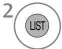 LG 42PQ3000 - Paging through a programme list - 2